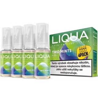 LIQUA Elements Two Mints (Máta s Mentolem) 4x10ml 6mg