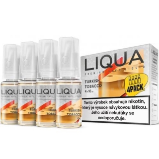 LIQUA Elements Turkish Tobacco (Turecký Tabák) 4x10ml 6mg