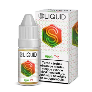 Sliquid Apple Trio 10ml (trojité jablko) 20mg