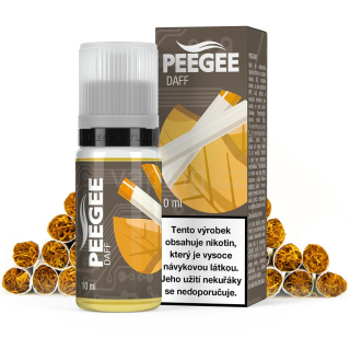 PeeGee - Daff 10ml (nasládlý virginský tabák) 12mg 