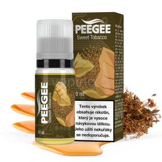 PeeGee - Sweet Tobacco 10ml (sladký tabák) 12mg