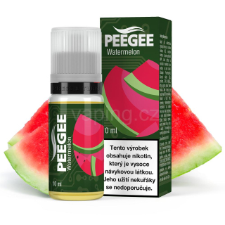 PeeGee - Watermelon 10ml (vodní meloun) 6mg