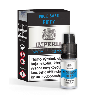 Imperia Fifty Nico Base (50VG/50PG) 5x10ml 12mg