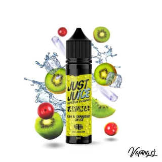 Just Juice aroma KIWI & CRANBERRY ON ICE (ledové kiwi & brusinka) 60/10ml