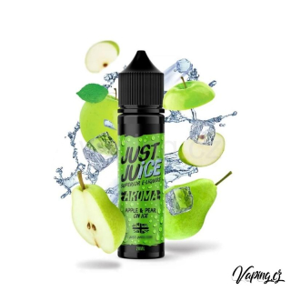 Just Juice aroma APPLE & PEAR ON ICE (jablko hruška a cooláda) 60/10ml