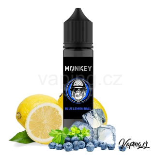 Monkey aroma BLUE LEMON BALL (borůvky, citrón a cooláda) 10ml