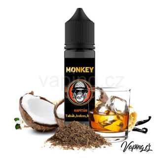 Monkey aroma KAPITÁN (tabák, bourbon a kokos) 10ml
