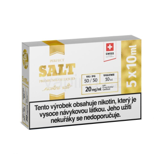 JustVape SALT MTL - nikotinový booster 5x10ml (50VG/50PG) 20mg