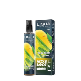 Liqua aroma Mix&Go COOL GREEN MANGO (ledové mango) 10ml