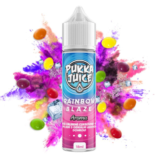 Příchuť Pukka Juice RAINBOW BLAZE (Ovocné bonbony ice) 60/10ml