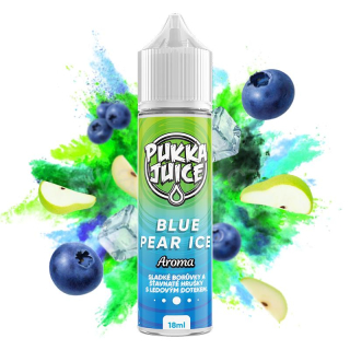 Příchuť Pukka Juice BLUE PEAR ICE (borůvka a hruškou ice) 60/10ml