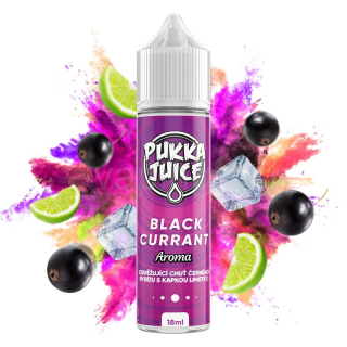 Příchuť Pukka Juice BLACKCURRANT (černý rybíz s kapkou limetky) 60/10ml