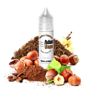 Aroma Adams vape HAZELNUT TOBACCO (tabák s lískovými oříšky) 60/10ml