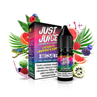 Just Juice Salt - CHERIMOYA GRAPEFRUIT & BERRIES 10ml (cherimoya, grapefruit a lesní ovoce) 20mg