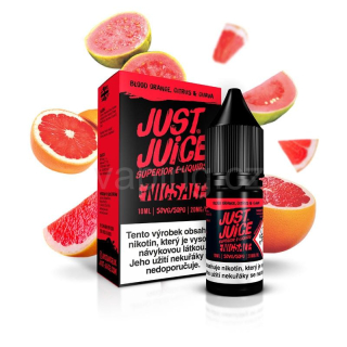 Just Juice Salt - BLOOD ORANGE, CITRUS & GUAVA 10ml (červený pomeranč, citron a guava (pomeranč, citron a guava) 20mg