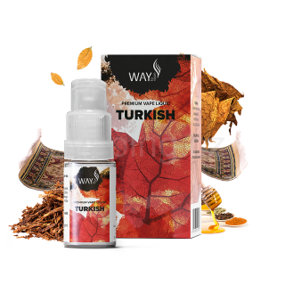 Way to Vape e-liquid TURKISH (kořeněný tabák) 10ml/0mg