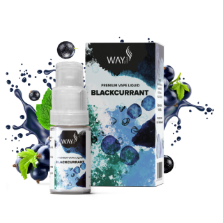 Way to Vape e-liquid BLACKCURRANT (svěží černý rybíz) 10ml/0mg