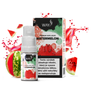 Way to Vape e-liquid WATERMELON (vodní meloun) 10ml/3mg