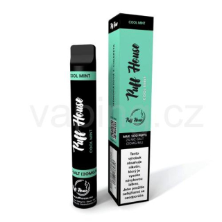Jednorázová e-cigareta Puff House COOL MINT (16,9mg)