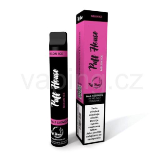 Jednorázová e-cigareta Puff House MELON ICE (16,9mg)