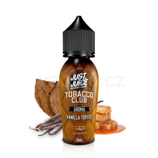 Just Juice aroma Tobacco Club VANILLA TOFFEE (tabák s vanilkou a karamelem) 60/10ml