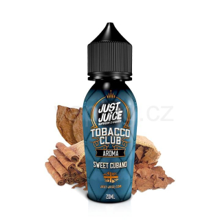 Just Juice aroma Tobacco Club SWEET CUBANO (sladký jemný tabák) 60/10ml