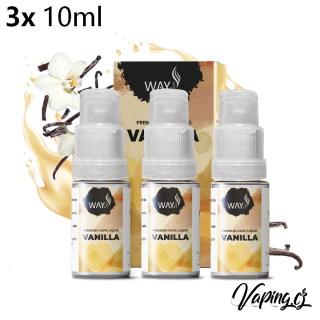Way to Vape e-liquid VANILLA (vanilka) 3x10ml/3mg
