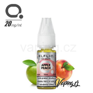 ELFLIQ Salt APPLE PEACH 20mg (jablko a broskev) 10ml