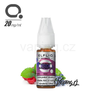 ELFLIQ Salt BLUEBERRY SOUR RASPBERRY 20mg (borůvka a malina) 10ml