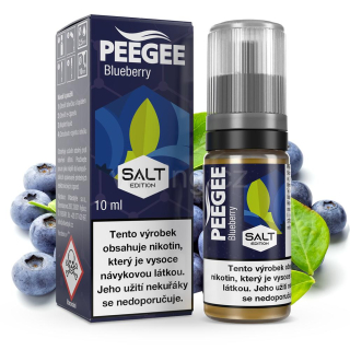 PeeGee SALT - Blueberry 10ml (borůvka) 10mg