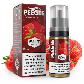 PeeGee SALT - STRAWBERRY 10ml (jahoda) 20mg