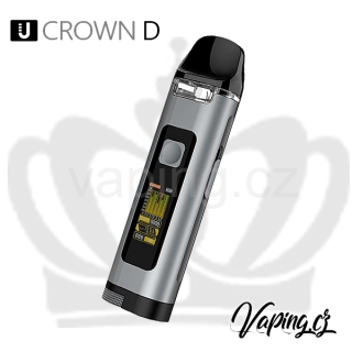 Uwell CROWN D (stříbrná) 1100mAh