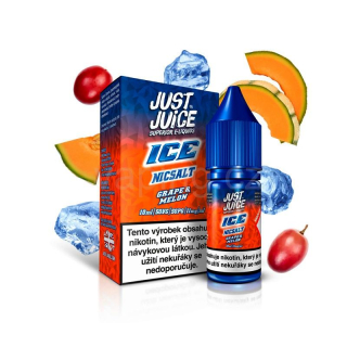 Just Juice ICE Salt - GRAPE & MELON 11mg (hroznové víno, meloun a cooláda) 10ml