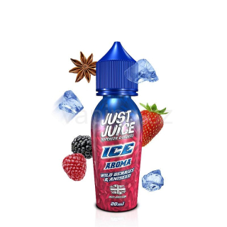 Just Juice ICE aroma WILD BERRIES & ANISEED (lesní plody a anýz) 60/10ml