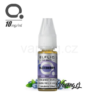 ELFLIQ Salt BLUEBERRY 10mg (borůvka) 10ml