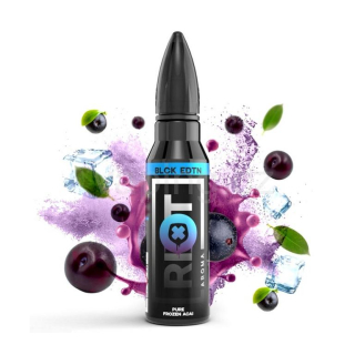 Riot Squad aroma BLCK EDTN S&V: Pure Frozen Acai (Ledové bobule acai) 10ml