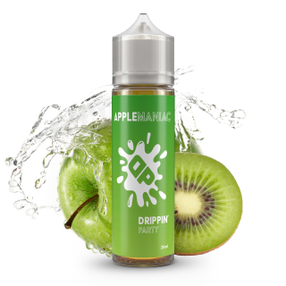 Drippin Party aroma APPLE MANIAC (chladivé jablko a kyselé kiwi) Shake&Vape 10/60ml