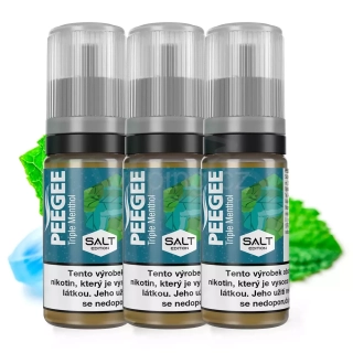 PeeGee SALT TRIPLE MENTHOL 20mg 3x10ml (trojitý mentol)