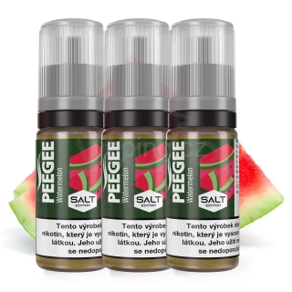 PeeGee SALT WATERMELON 20mg 3x10ml (vodní meloun)