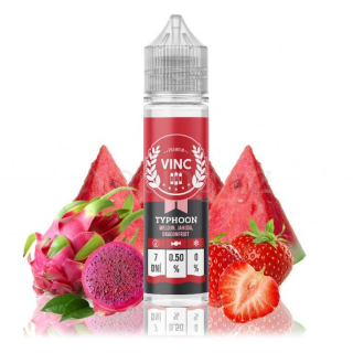 VINC aroma TYPHOON (meloun, jahoda a dračí ovoce) 60/10ml