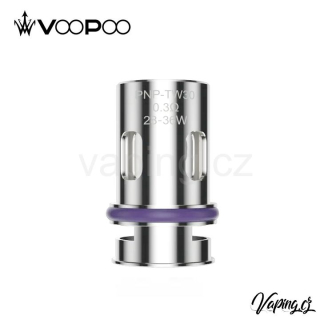 VooPoo žhavící hlava PnP-TW30 Mesh 0.3ohm