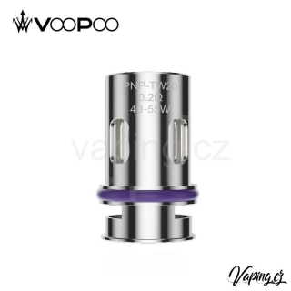 VooPoo žhavící hlava PnP-TW20 Mesh 0.2ohm