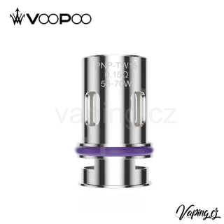 VooPoo žhavící hlava PnP-TW15 Mesh 0.15ohm
