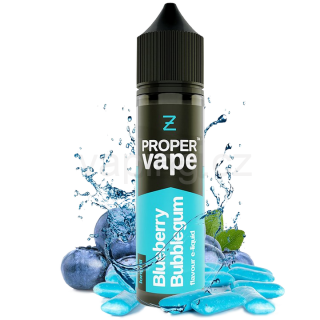Zeus Juice Proper Vape aroma BLUEBERRY BUBBLEGUM (borůvková žvýkačka) 10/60ml