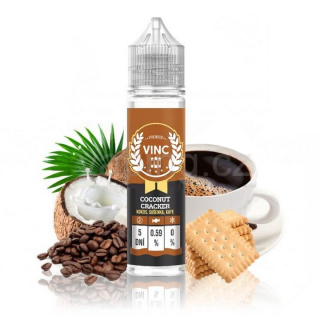 Vinc aroma COCONUT CRACKER (kokos, sušenka a káva) 60/10ml