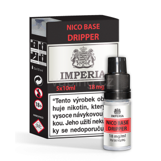 Imperia Dripper Nico Base (70VG/30PG) 5x10ml 18mg