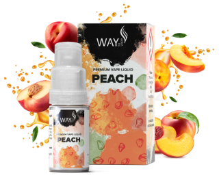 Way to Vape e-liquid PEACH (broskev) 10ml/0mg