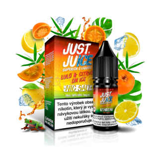 Just Juice Salt - LULO & CITRUS ON ICE 10ml (chladivé tropické lulo a citrón) 20mg