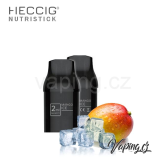 Heccig NUTRISTICK DV2 2x cartridge - MANGO ICE (ledové mango) 15mg 
