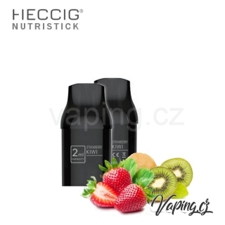 Heccig NUTRISTICK DV2 2x cartridge - STRAWBERRY KIWI (jahoda a kiwi) 15mg 